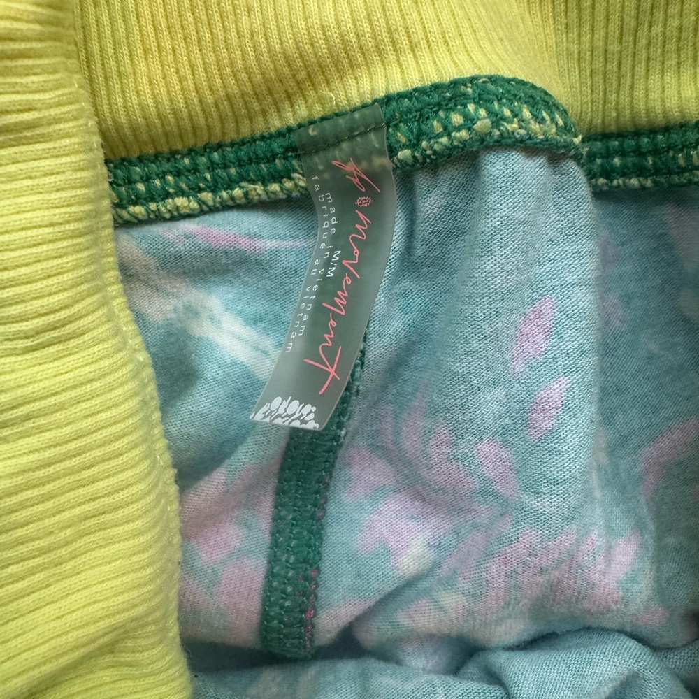Free People Movement Micro Short Green Set - Picture 4 of 10